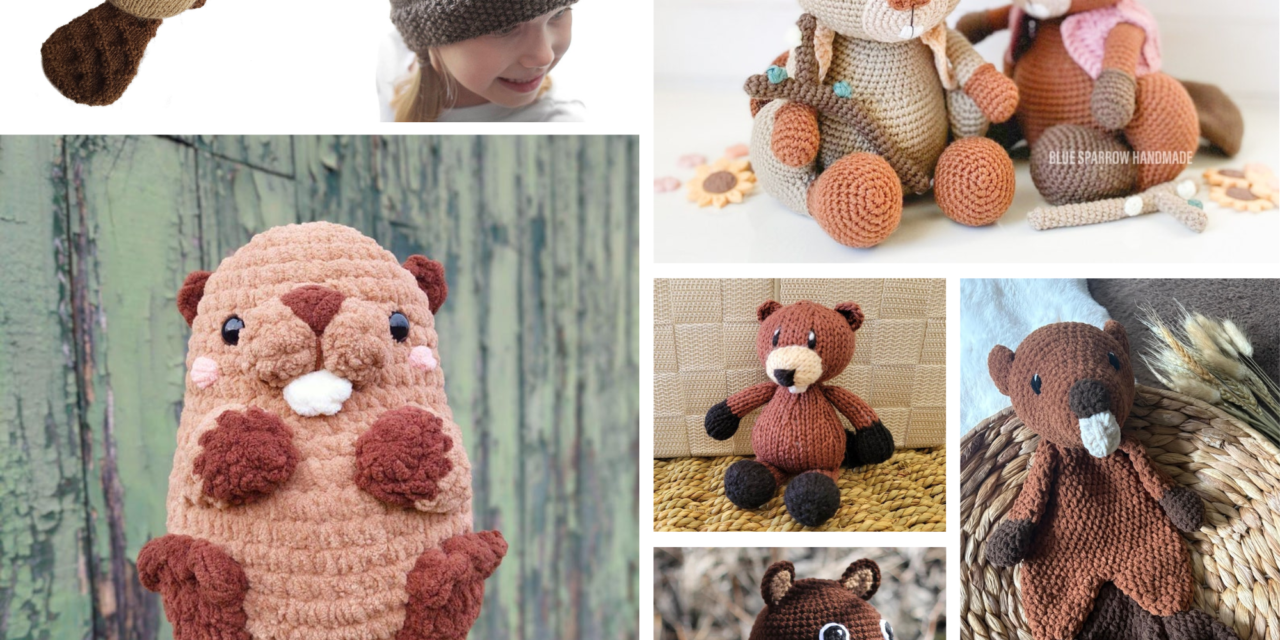 Oh Dam! The Cutest Beaver Amigurumi Patterns For Knitters & Crocheters