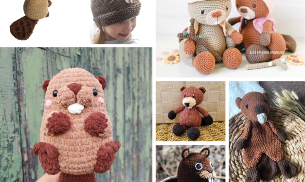 Oh Dam! The Cutest Beaver Amigurumi Patterns For Knitters & Crocheters