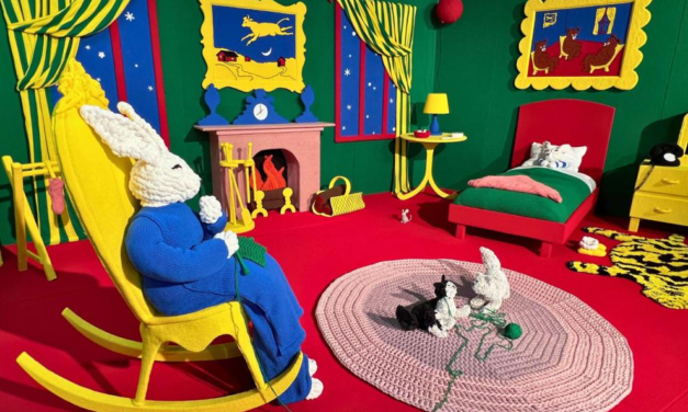 Two Artists Recreated Goodnight Moon With 152 Miles of Yarn. We’re Obsessed. Plus Knit & Crochet Patterns!