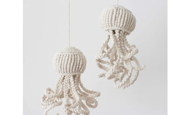 These Macramé Jellyfish Look Like They’re Actually Floating – And There’s A Pattern