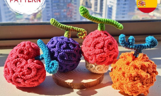 One Piece Fans – These Crochet Devil Fruit Amigurumi Patterns Are For You! 🌀