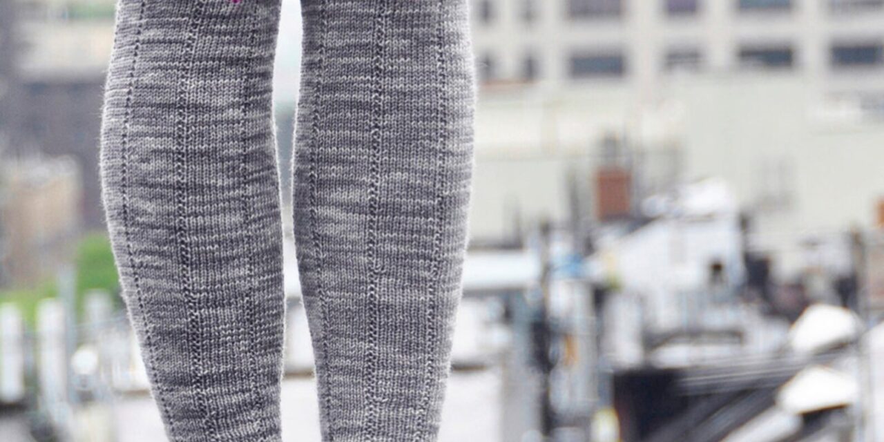 This Knit Socks Pattern Lets You Wear Your Heart on Your Knees