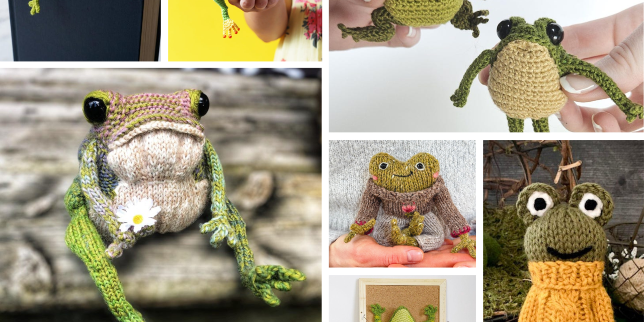 Jeepers Peepers! The Best Frog Patterns For Knitters & Crocheters