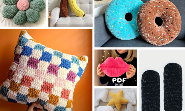 7 Crochet Throw Pillows You Can Make In A Day