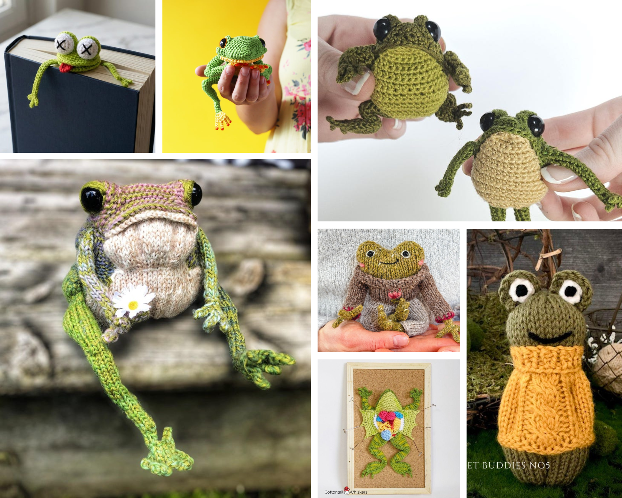 Jeepers Peepers! The Best Frog Patterns For Knitters & Crocheters ...