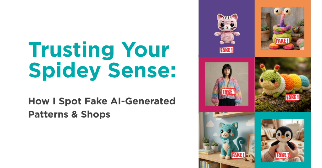 Trusting Your Spidey Sense: How I Spot Fake AI-Generated Patterns & Shops