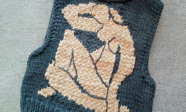 Wearable Art At It’s Finest: Pattern To Knit A Vest Inspired By Henri Matisse’s Blue Nudes