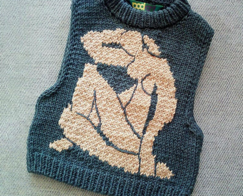 Wearable Art At Its Finest: Pattern To Knit A Vest Inspired By Henri Matisse’s Blue Nudes