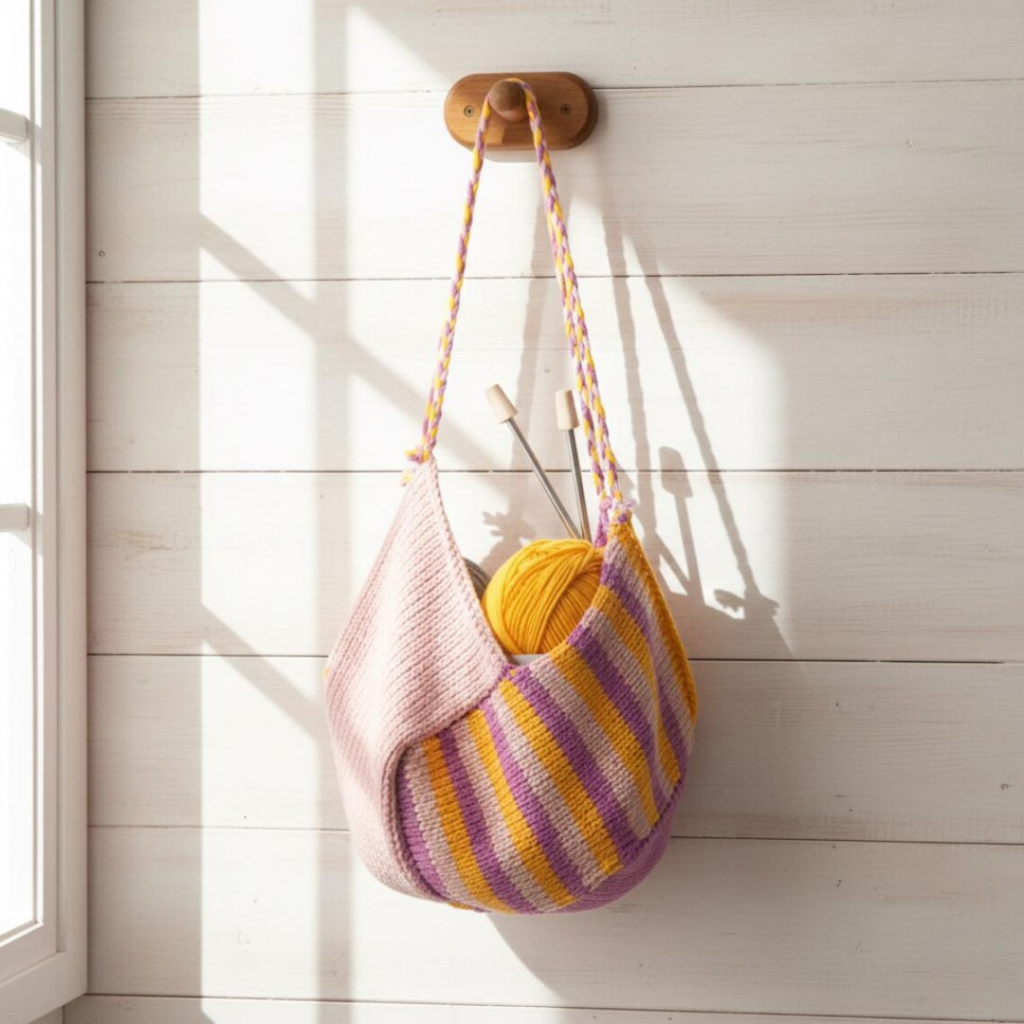 Net Bags Are Everywhere For Designer Prices - Here's How To Make One For The Cost of Yarn