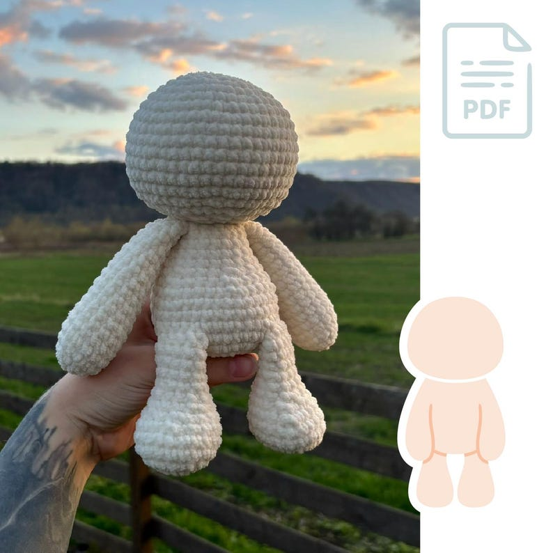 crochet doll pattern bases