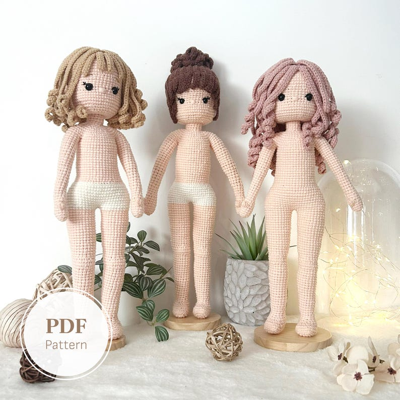 crochet doll pattern bases