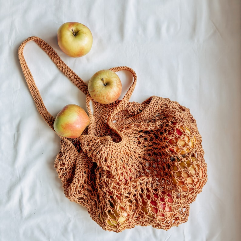 Net Bags Are Everywhere For Designer Prices - Here's How To Make One For The Cost of Yarn