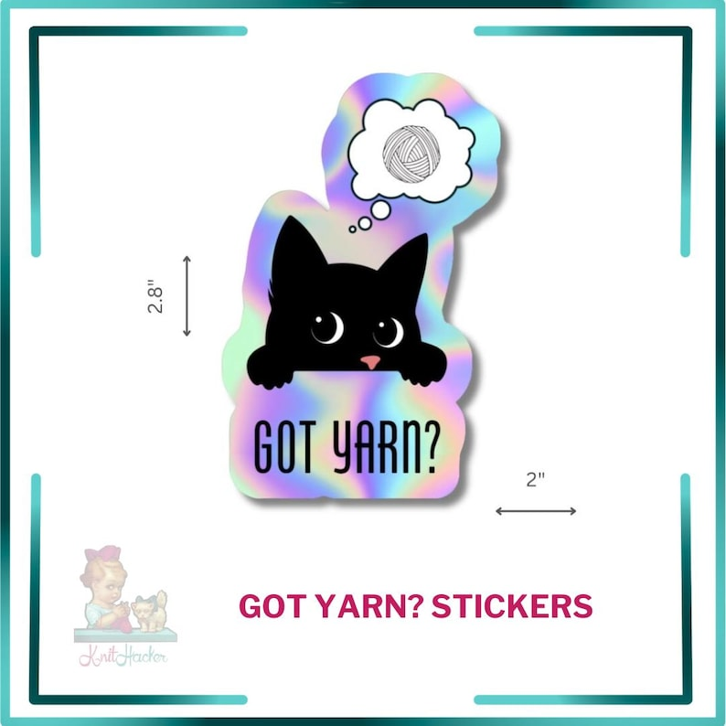 got yarn cat sticker