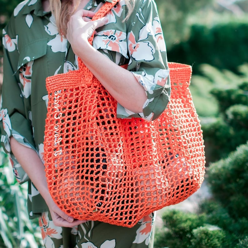 Net Bags Are Everywhere For Designer Prices - Here's How To Make One For The Cost of Yarn