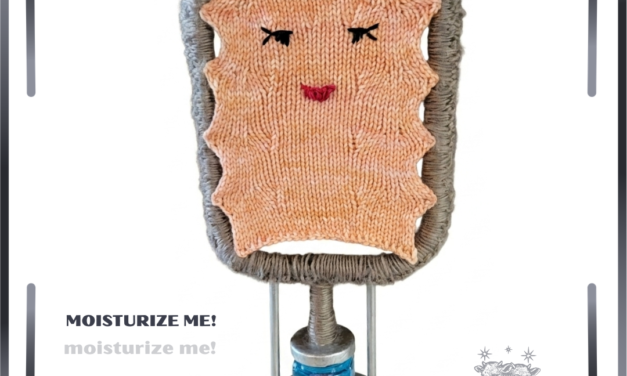 For Fans Of The Ninth Doctor: Now You Can Knit a Lady Cassandra, ‘Moisturize Me, Moisturize Me!’
