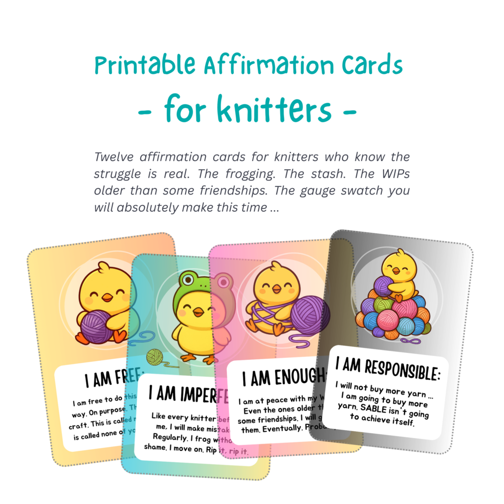 Printable Affirmation Cards