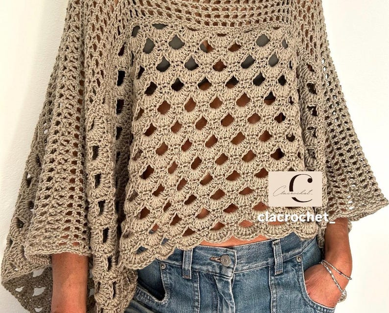 Pattern To Crochet The Sunny Top: An Airy Openwork Sweater You’ll Live In All Summer
