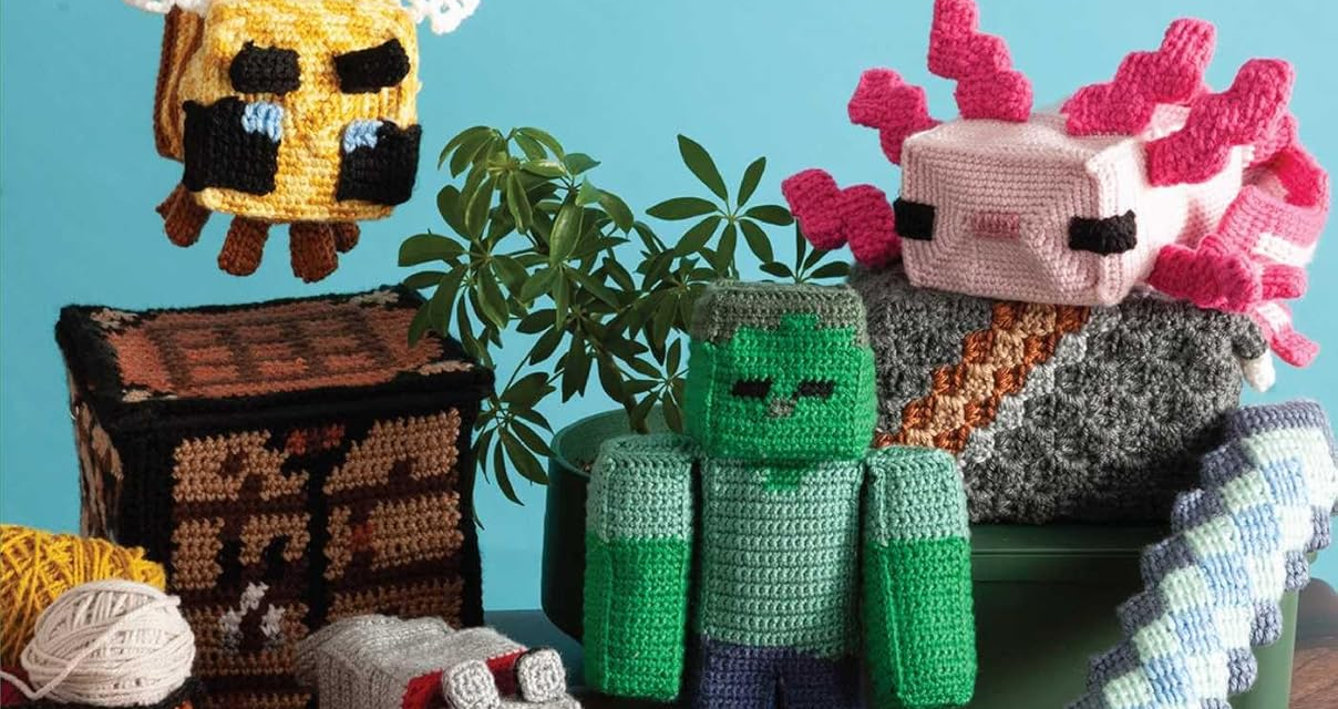 NEW PATTERN BOOK: Order Your Copy of ‘Minecraft: The Official Crochet Book’