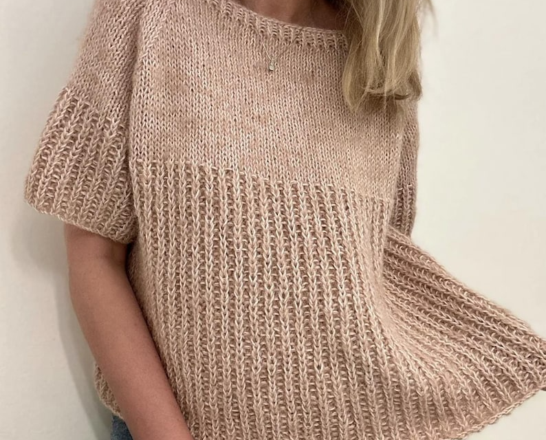 Cast On Before Summer Ends: The Late Summer Dream Tee Pattern For Knitters