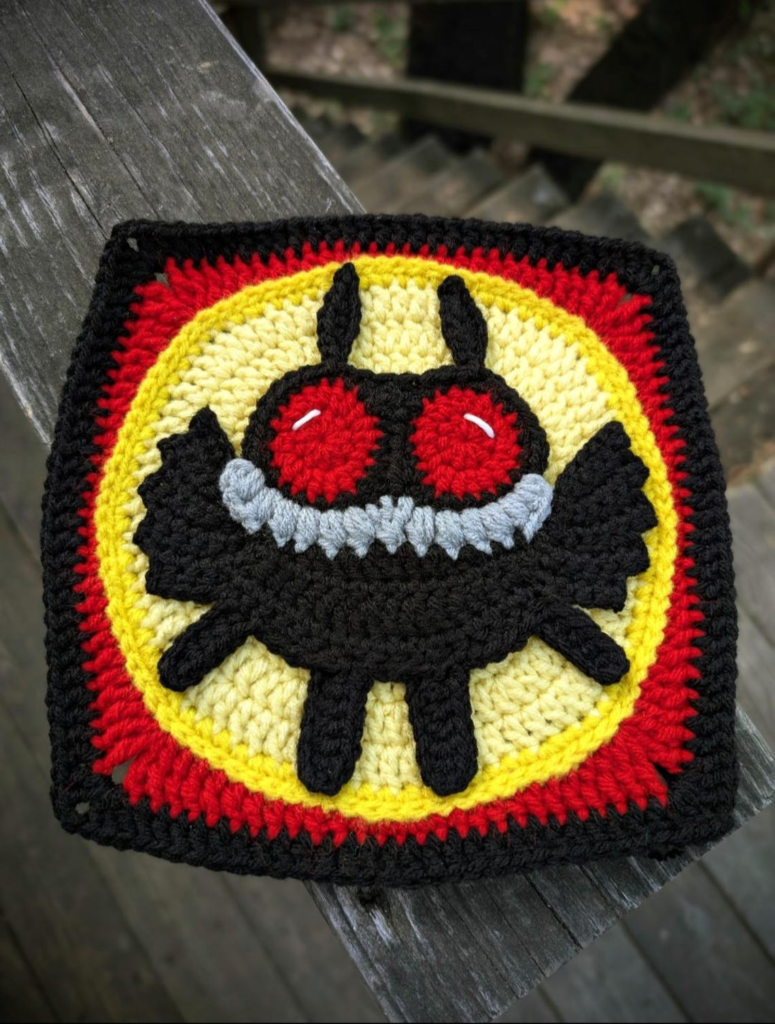 Stitching the Mystery: Mothmania Appliqué Crochet Pattern