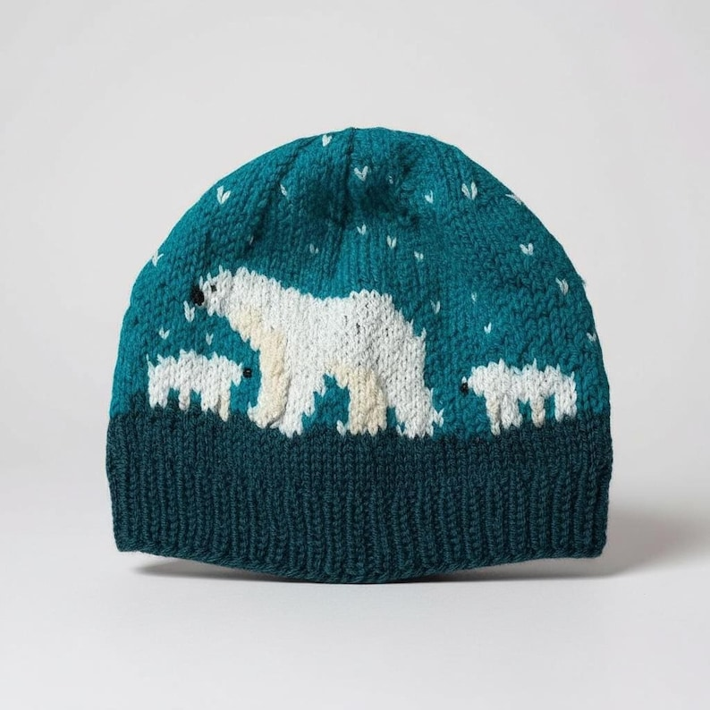 knit hat patterns by Hallie Richter