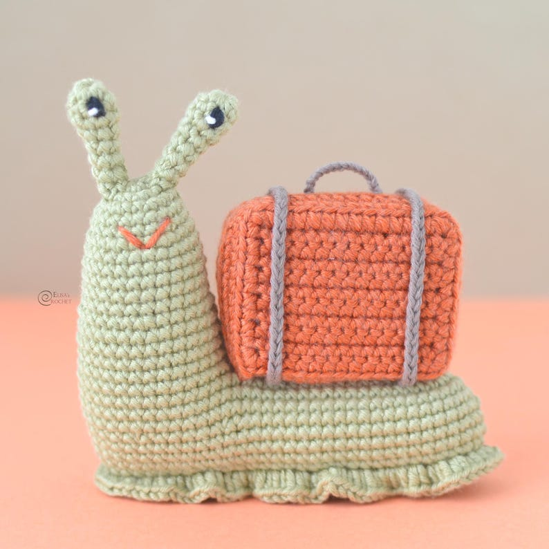 7 Quirky Cute Snail Patterns For Knitters & Crocheters