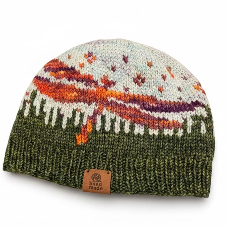 Knit Dragonfly Hat Pattern by Hallie Richter