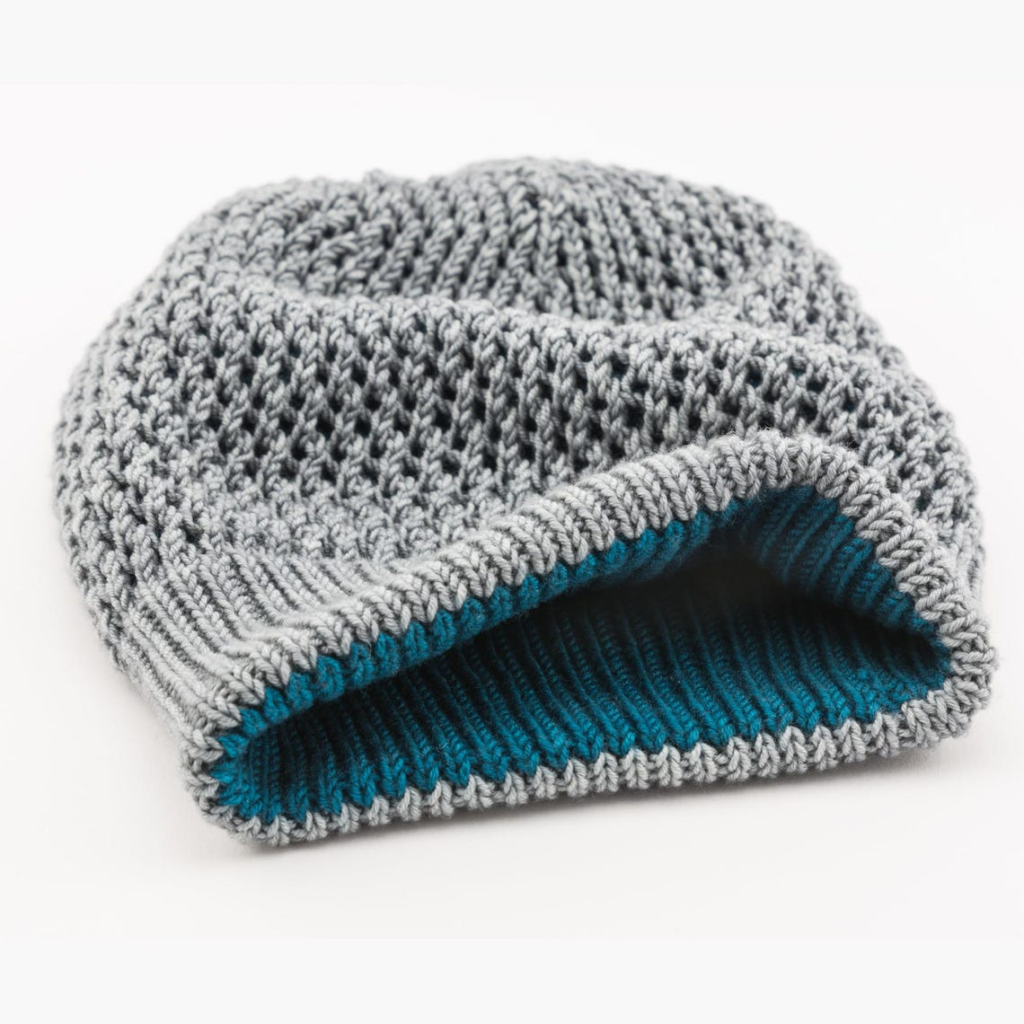 Meet The Gelting Hat - Get The Pattern To Knit This Reversible Double Layer Beanie That Works Both Ways