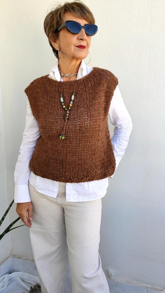 knit patterns designed by Esther Gonzalez