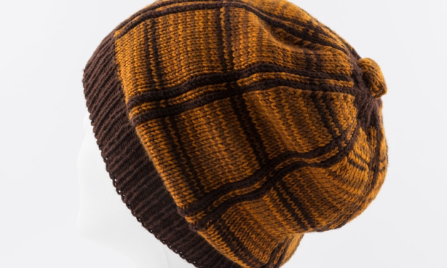 Pattern To Knit An Easy Peasy Plaid Hat – The Color Combos Are Endless!