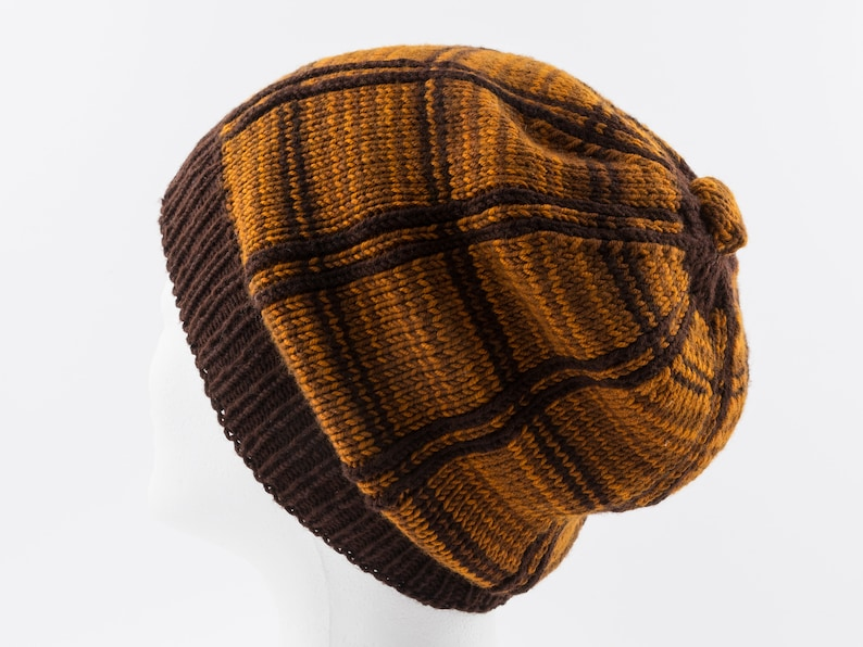 Pattern To Knit An Easy Peasy Plaid Hat – The Color Combos Are Endless!