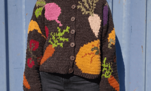 ‘Tis The Season To Crochet A Popular Garden Cardigan – It’s Absolutely Radishing!