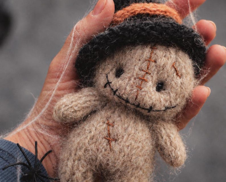 Which Witch? This One! ‘Tis The Season For The Cutest Knit Amigurumi Pattern
