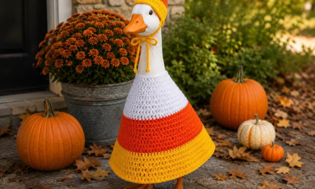 Popular This Season: Halloween Porch Goose Patterns For Crocheters